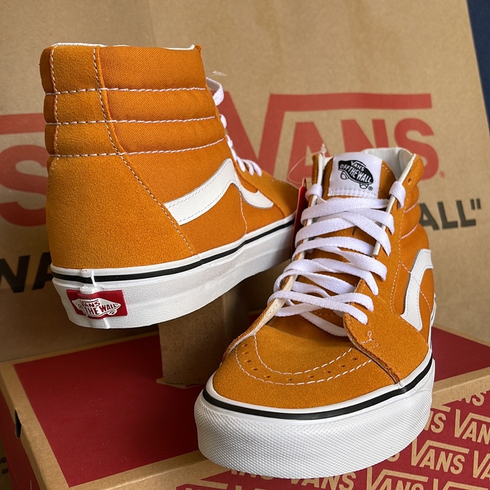 Vans Sk8-HI Desert Sun/True White Mens - Picture 10 of 16